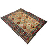 Handmade Multi Kilim Geometric 5x8 ft