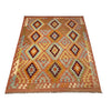 Handmade Multi Kilim Geometric 4x7 ft
