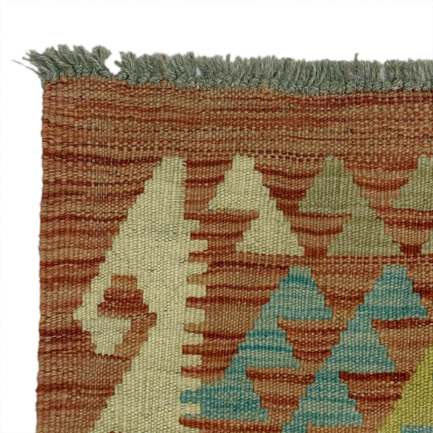 Handmade Multi Kilim Geometric 4x7 ft