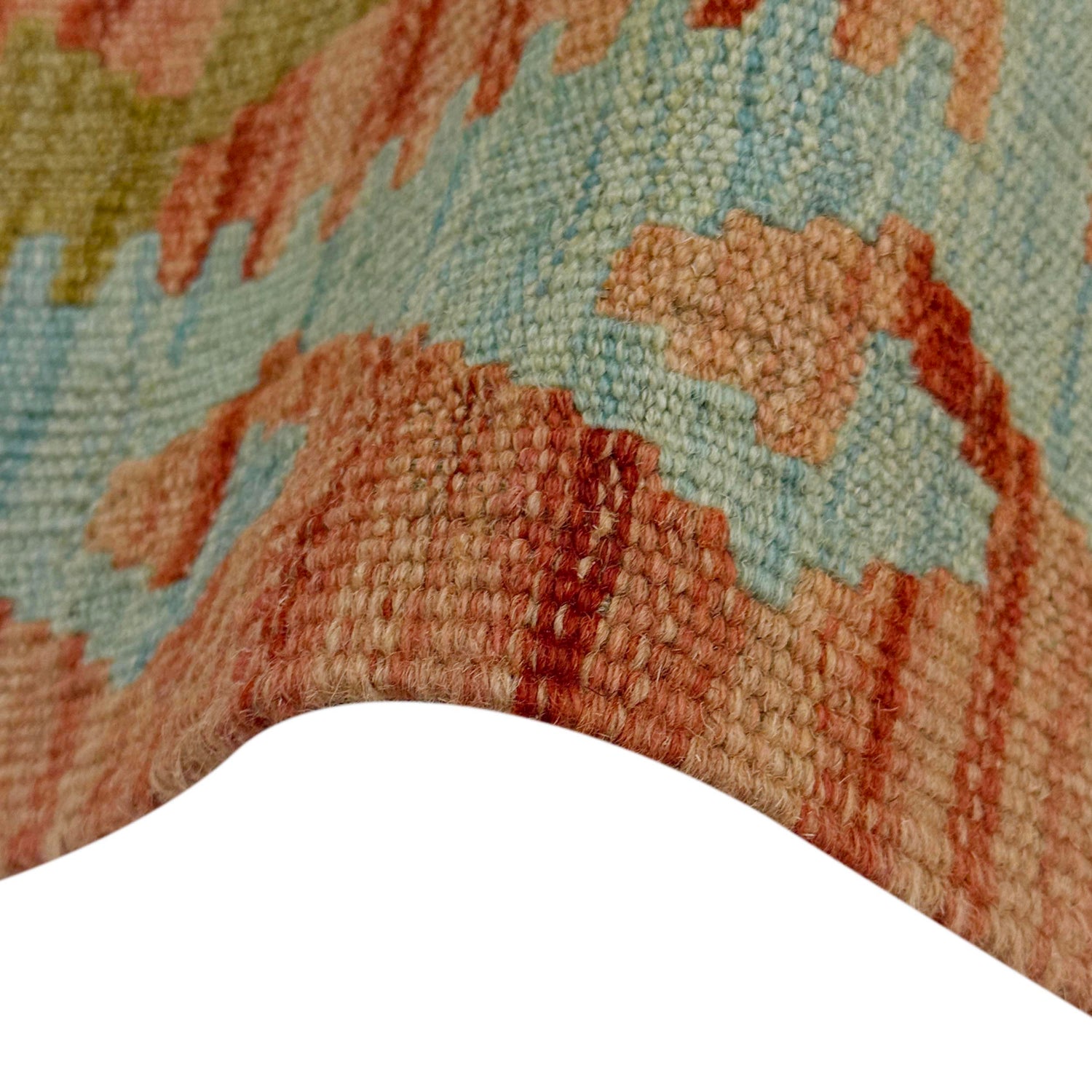 Handmade Multi Kilim Geometric 4x7 ft