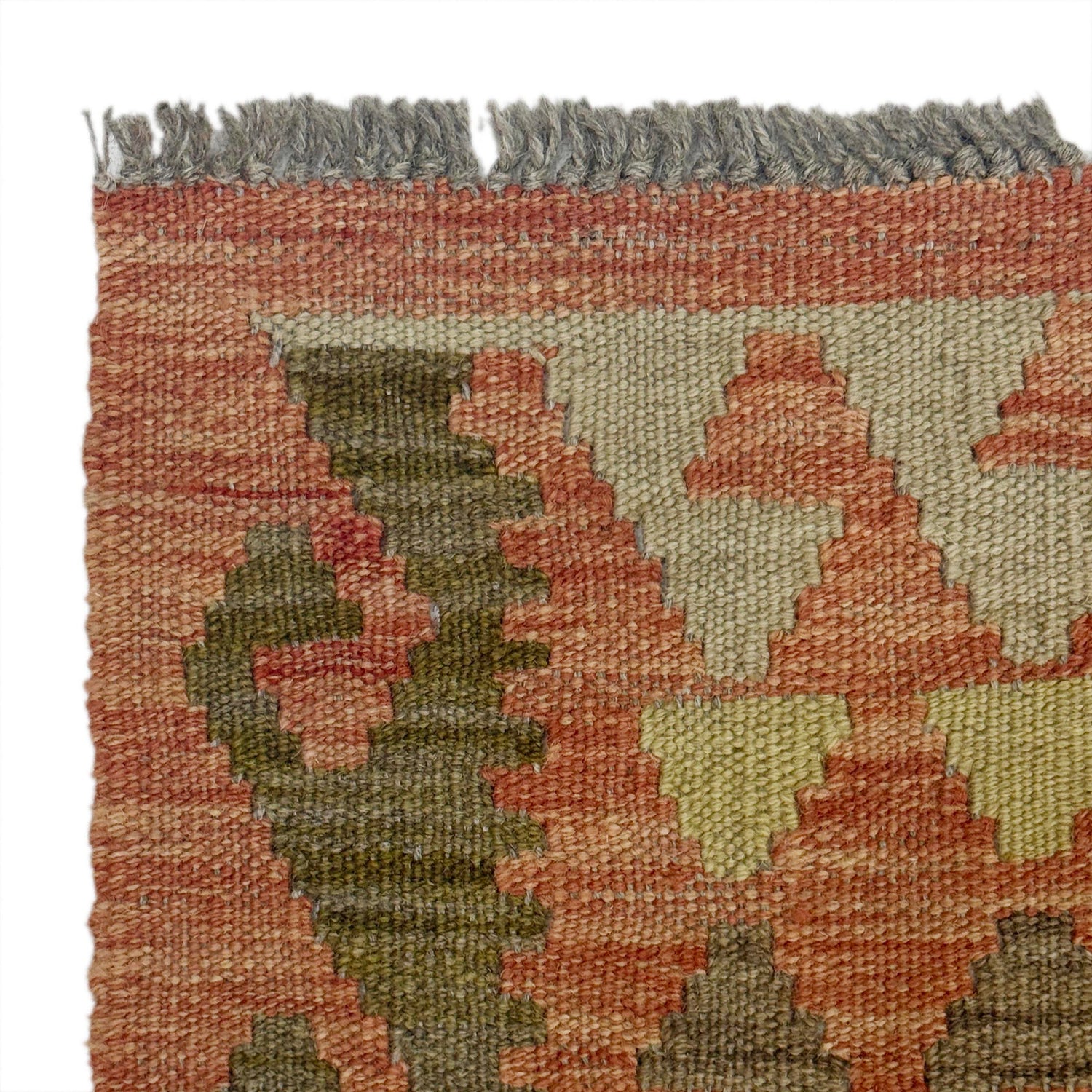 Handmade Multi Kilim Geometric 4x7 ft
