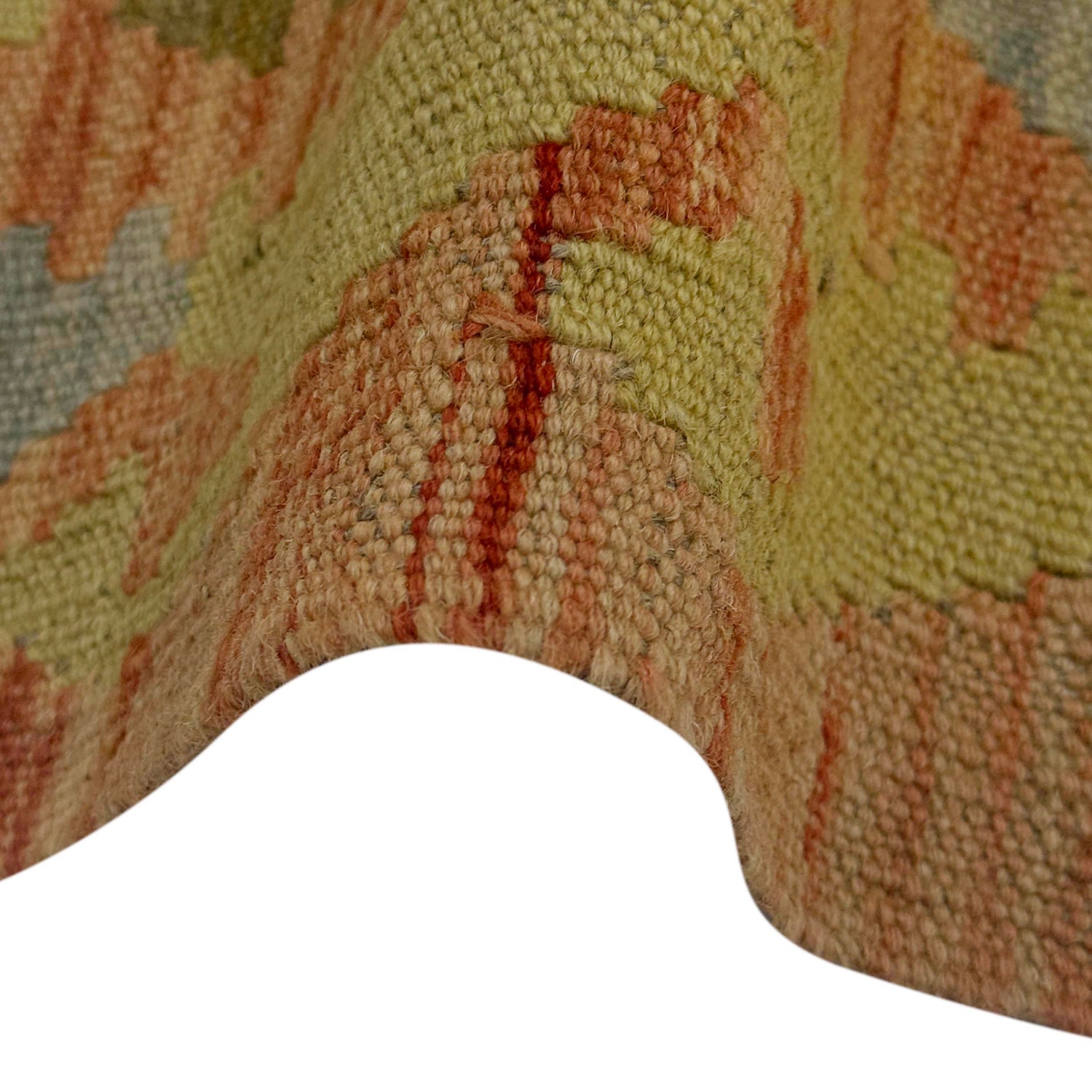 Handmade Multi Kilim Geometric 4x7 ft
