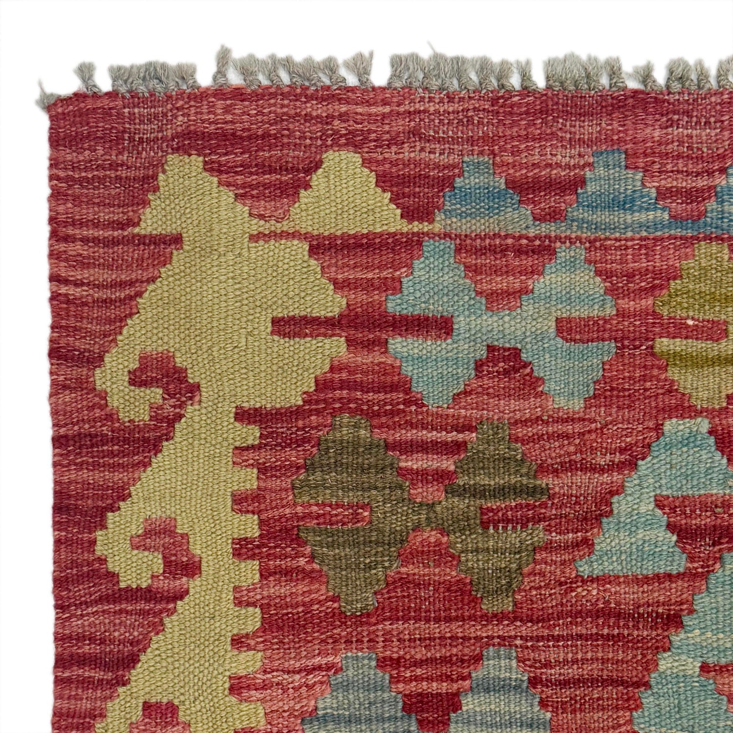 Handmade Multi Kilim Geometric 4x7 ft