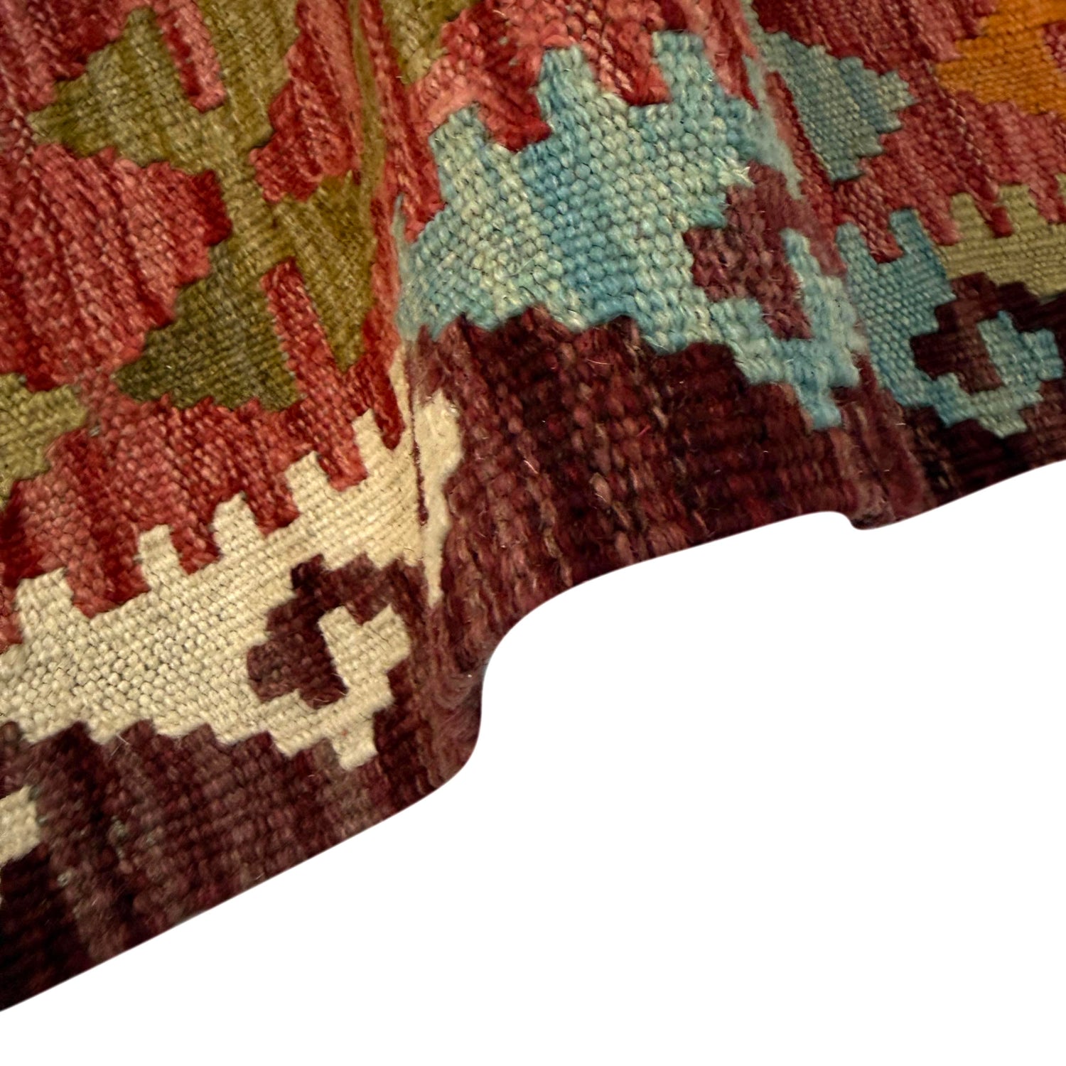 Handmade Multi Kilim Geometric 3x5 ft