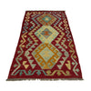 Handmade Multi Kilim Geometric 2x4 ft