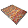 Handmade Multi Kilim Geometric 5x8 ft