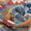 Handmade Multi Kilim Geometric 4x7 ft