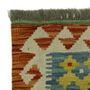 Handmade Multi Kilim Geometric 4x7 ft