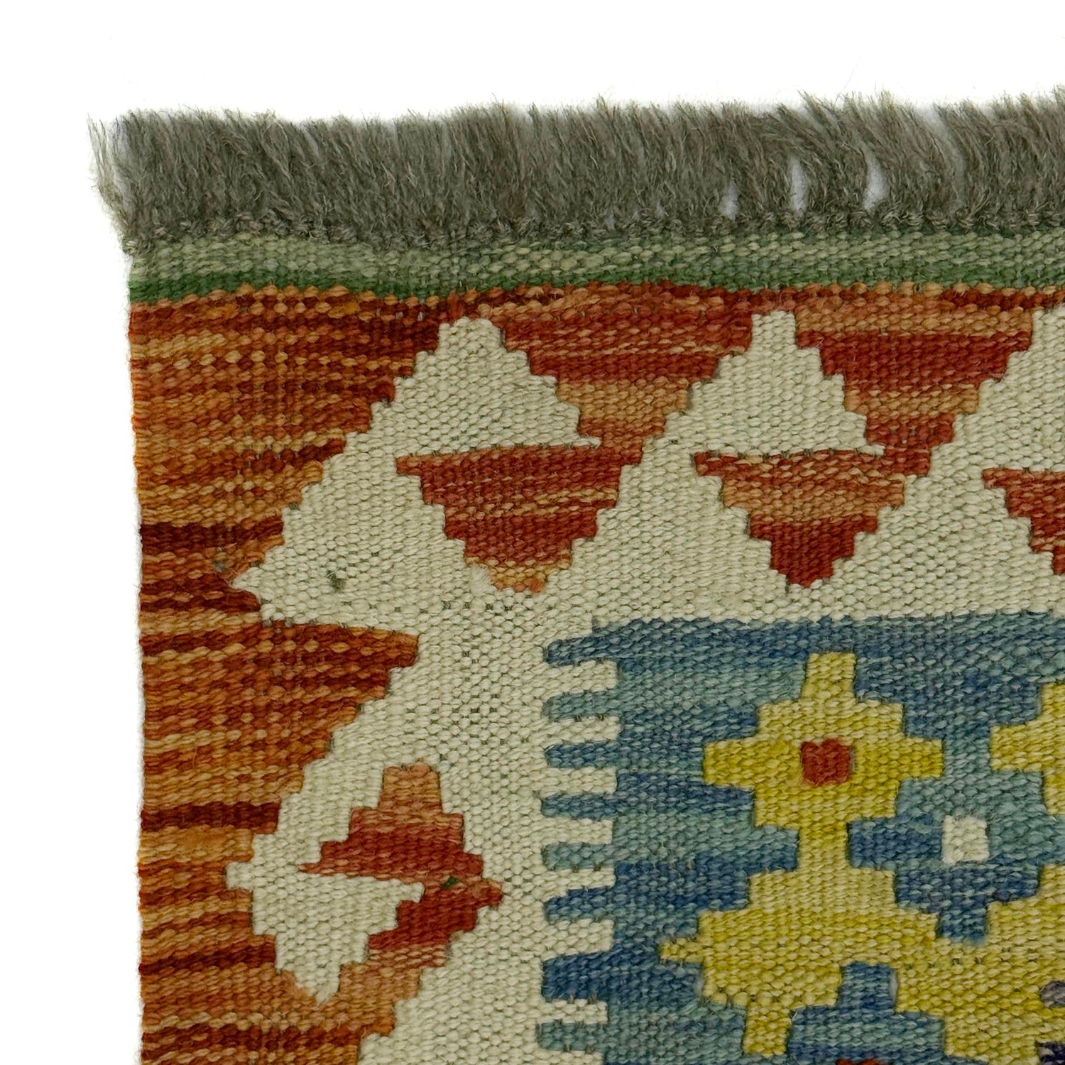 Handmade Multi Kilim Geometric 4x7 ft