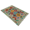 Handmade Multi Kilim Geometric 2x4 ft