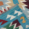 Handmade Multi Kilim Geometric 2x4 ft