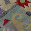 Handmade Multi Kilim Geometric 2x4 ft