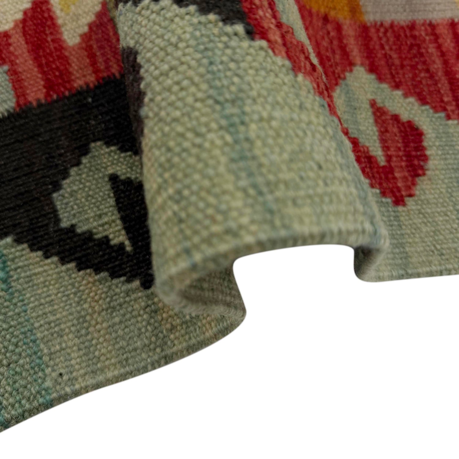 Handmade Multi Kilim Geometric 2x4 ft