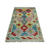 Handmade Multi Kilim Geometric 2x4 ft