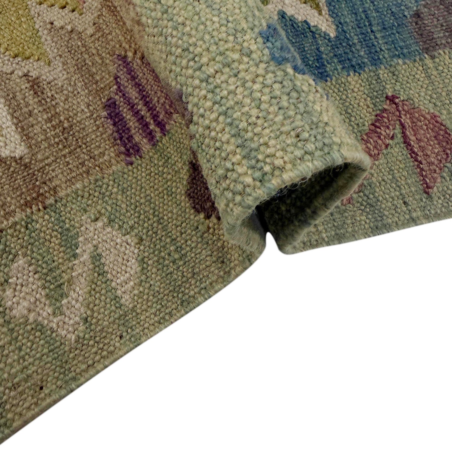 Handmade Multi Kilim Geometric 2x4 ft