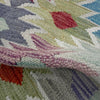 Handmade Multi Kilim Geometric 2x4 ft