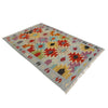 Handmade Multi Kilim Geometric 2x4 ft