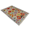 Handmade Multi Kilim Geometric 2x4 ft