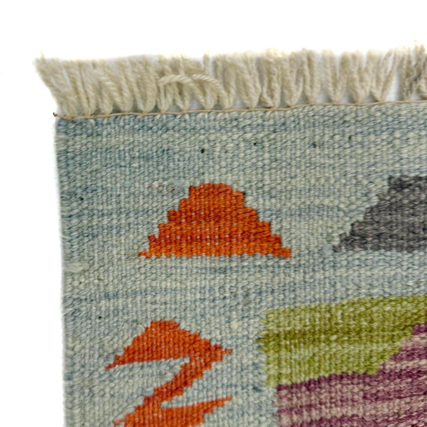 Handmade Multi Kilim Geometric 2x4 ft