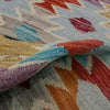 Handmade Multi Kilim Geometric 2x4 ft