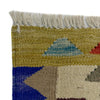 Handmade Multi Kilim Geometric 2x4 ft