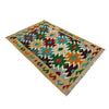Handmade Multi Kilim Geometric 2x4 ft