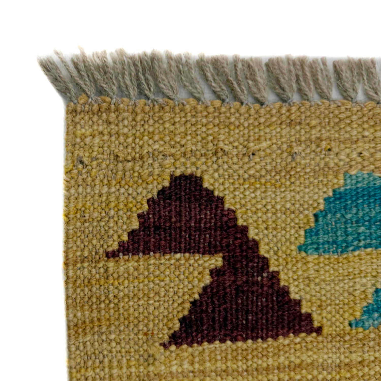 Handmade Multi Kilim Geometric 2x4 ft