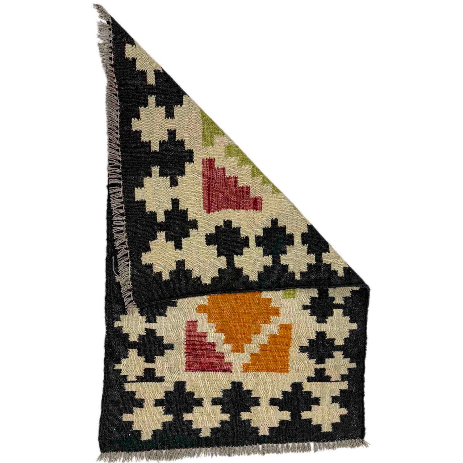 Handmade Multi Kilim Geometric 2x3 ft