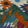 Handmade Multi Kilim Geometric 2x4 ft