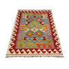 Handmade Multi Kilim Geometric 3x5 ft