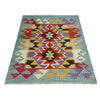 Handmade Multi Kilim Geometric 3x5 ft