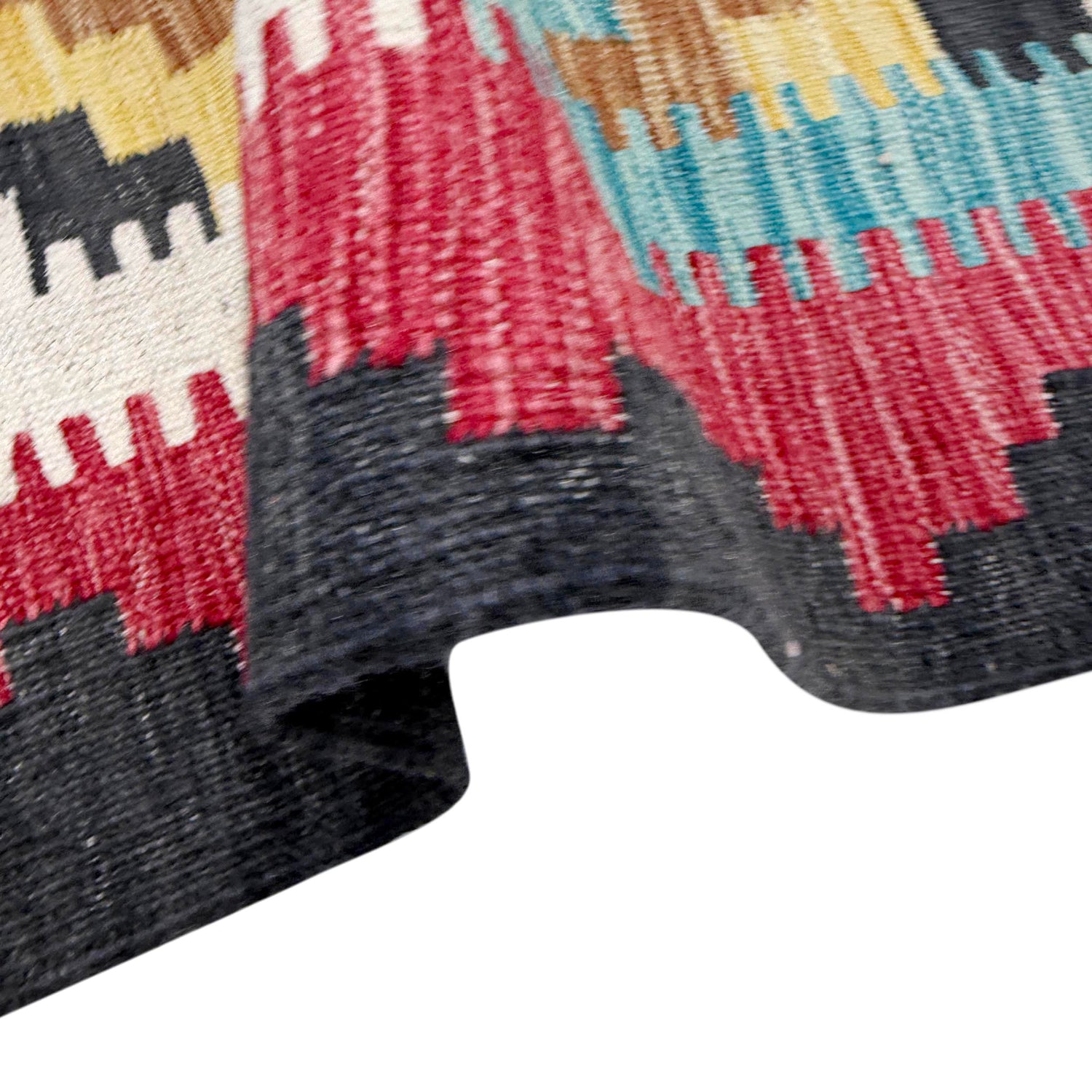 Handmade Multi Kilim Geometric 3x5 ft