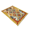 Handmade Multi Kilim Geometric 2x4 ft