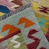 Handmade Multi Kilim Geometric 2x4 ft