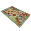 Handmade Multi Kilim Geometric 2x4 ft