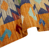Handmade Multi Kilim Geometric 2x4 ft