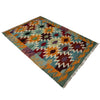 Handmade Multi Kilim Geometric 2x4 ft