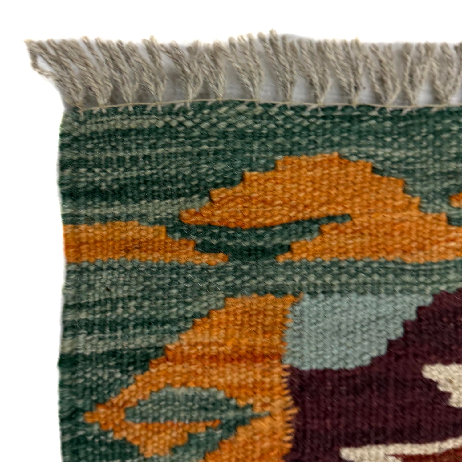 Handmade Multi Kilim Geometric 2x4 ft