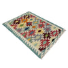 Handmade Multi Kilim Geometric 2x4 ft