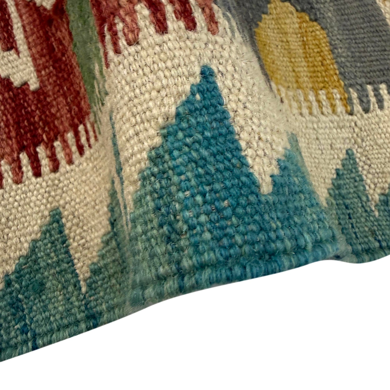 Handmade Multi Kilim Geometric 2x4 ft