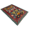 Handmade Multi Kilim Geometric 2x4 ft