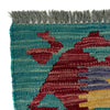 Handmade Multi Kilim Geometric 2x4 ft