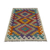 Handmade Multi Kilim Geometric 2x4 ft