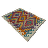 Handmade Multi Kilim Geometric 2x4 ft