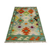 Handmade Multi Kilim Geometric 2x4 ft