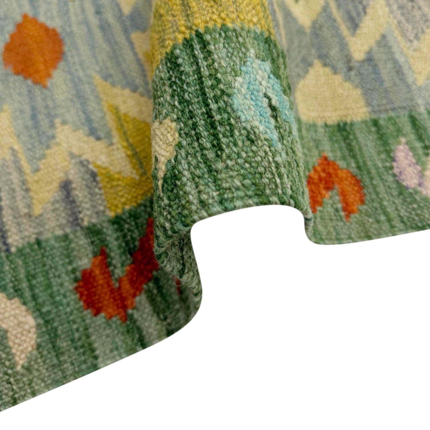 Handmade Multi Kilim Geometric 2x4 ft