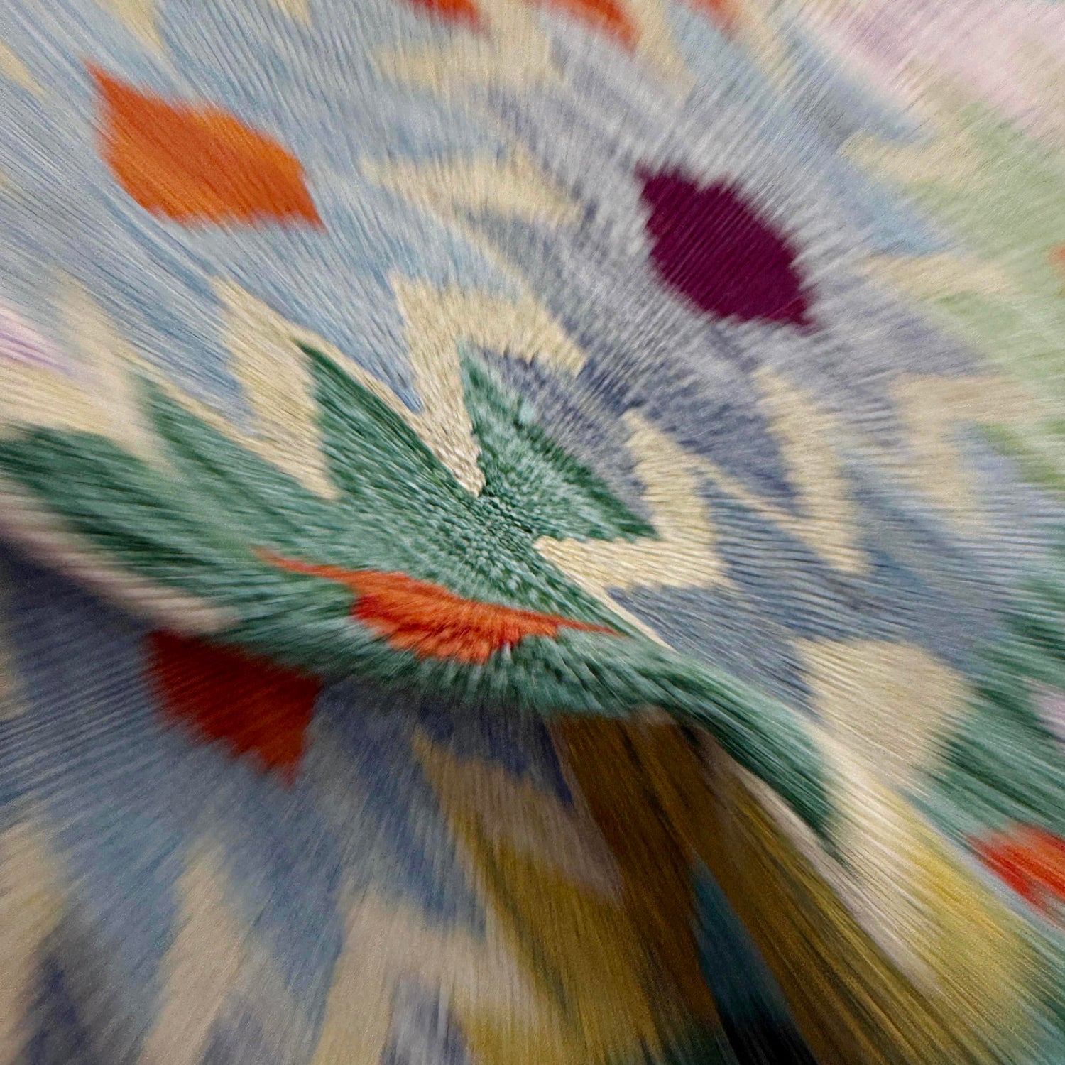 Handmade Multi Kilim Geometric 2x4 ft