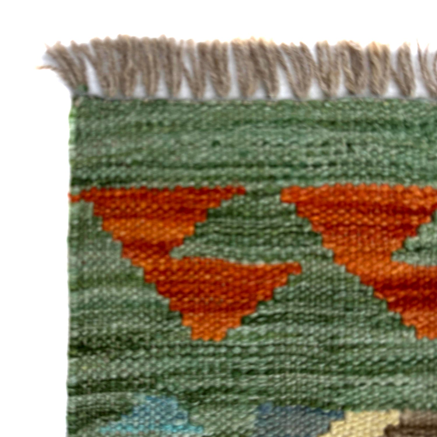 Handmade Multi Kilim Geometric 2x4 ft