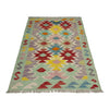 Handmade Multi Kilim Geometric 2x4 ft