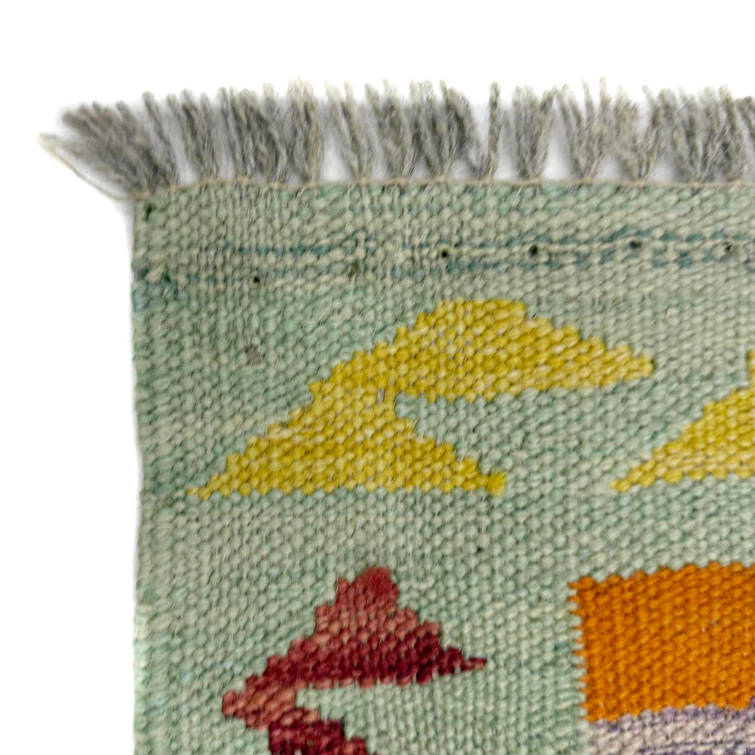 Handmade Multi Kilim Geometric 2x4 ft